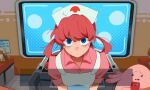 2025 2d_animation ambiguous_gender animated animated_png basket black_body black_eyes blue_body blue_eyes braixen breasts camera_flash camera_lens chansey clothing colored container desk digital_media_(artwork) disgust disgusted_expression disgusted_face dress duo eeveelution egg ellipsis english_description english_text exposed eye_contact eyebrows eyelashes female feral frown fur furniture furrowed_brow gameplay_mechanics gardevoir generation_1_pokemon generation_3_pokemon generation_4_pokemon generation_6_pokemon generation_7_pokemon green_body hair hat headgear headwear holding_object human human_focus i_know_what_you_are inside judging judging_you khyleri leaning leaning_forward looking_at_another looking_at_viewer loop lopunny mammal nintendo nurse nurse_clothing nurse_dress nurse_hat nurse_headwear nurse_joy nurse_uniform open_mouth pink_body pink_clothing pink_shirt pink_tongue pink_topwear pixel_(artwork) pixel_animation pokeball pokeball_clothing pokedex pokemon pokemon_(species) pokemon_center pokemon_center_uniform red_body red_fur red_hair salazzle screen sex_toy shaded shirt short_playtime short_sleeved_shirt short_sleeves speech_box table taking_picture text tongue topwear uniform vaporeon white_body white_clothing white_hat white_headwear white_text wide_eyed yellow_body yellow_fur