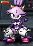  blaze_the_cat cat clitoris feline foxczer looking_at_viewer mammal nipples pussy sega smile sonic_(series) spread_legs spreading 