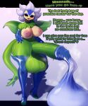 absurd_res armwear balls bandai_namco big_balls big_breasts big_penis black_sclera bodily_fluids breasts clothing condom cum dialogue digimon digimon_(species) ejaculation elbow_gloves elemental_creature elemental_humanoid english_text filled_condom flora_fauna genital_fluids genitals gloves green_body gynomorph hand_on_penis handwear hi_res huge_balls huge_penis humanoid humanoid_genitalia humanoid_penis intersex latex latex_clothing latex_handwear latex_legwear legwear looking_at_viewer musk musk_clouds penis plant plant_humanoid plundered propositioning pseudo_hair sexual_barrier_device solo tail talking_to_viewer text thigh_highs vein veiny_penis