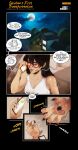 absurd_res bite_mark black_hair building canid canine claws clothed clothing comic dialogue english_text eyewear female full_moon fully_clothed glasses hair hi_res house human human_to_anthro light lips lordburqan mammal moon moonlight mythological_canine mythological_creature mythology night pawpads phone_call solo species_transformation speech_bubble text transformation wearing_glasses werecanid werecanine werecreature werewolf