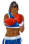  balrog boxing_gloves capcom female_version genderswap highres m_bison mike_bison street_fighter tak3zo 