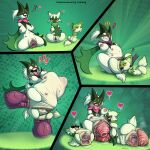amputee anal anal_penetration anal_prolapse anthro anus breasts clitoris disability female floragato fucked_silly gaping gaping_anus gaping_vagina generation_9_pokemon genitals group heart_symbol hi_res living_insertion looking_at_viewer meowscarada nintendo nipples penetration penis pokemon pokemon_(species) prolapse quadruple_amputee ridiculous_fit sex sprigatito toby_art trio unbirthing vaginal vaginal_penetration vaginal_prolapse vore vulva