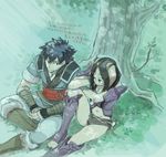  couple fire_emblem fire_emblem:_kakusei ronku sitting tree velvet_(fire_emblem) 