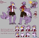 2025 absurd_res accessory anthro arm_fin black_bottomwear black_clothing black_eyes black_shorts bodily_fluids bottomwear clothed clothing dorsal_fin english_text eyewear eyewear_on_head felino fin fish flip_flops footwear front_view furgonomics gesture goggles goggles_on_head grey_background grey_body grey_scales grin hand_on_head hand_on_hip head_fin hi_res looking_back looking_up male marine model_sheet multiple_expressions multiple_poses nervous open_clothing open_shirt open_topwear palm_tree pier_(felino) pink_eyewear pink_goggles plant pose purple_body purple_scales purple_stripes rear_view red_clothing red_shirt red_topwear sandals scales shark shark_tooth_necklace sharp_teeth shirt shoes shorts shrug side_view simple_background smile smirk smug solo striped_body striped_scales stripes tail tail_accessory tail_fin tailband tank_top tears teeth text thick_tail topwear tree white_body white_clothing white_scales white_shirt white_tank_top white_topwear yellow_sclera