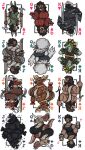  anthro asinus avian big_breasts bird black_body black_clothing black_topwear bovid bovine breasts brown_body brown_clothing brown_topwear bust_portrait canid canine canis cattle ceratopsian ceratopsid chasmosaurine chicken chuy_(jezzlen) clothed clothing container cup dinosaur domestic_dog donkey dragon drinking_glass equid equine female galliform gallus_(genus) glass glass_container glass_cup green_body green_clothing green_topwear grey_body grey_markings hair hair_over_eyes holding_container holding_cup holding_drinking_glass holding_melee_weapon holding_object holding_sword holding_weapon holding_wine_glass horn huge_breasts human jezzlen lizard_(petruz) lizz_(jezzlen) logan_(jezzlen) male mammal marginocephalian markings melee_weapon messy_hair millie_(jezzlen) mollie_(jezzlen) multiple_images muscular muscular_anthro muscular_male mythological_creature mythological_scalie mythology nekoda_(jezzlen) obscured_eyes ornithischian panela_(jezzlen) phasianid portrait prehistoric_species red_body red_clothing red_markings red_topwear reptile scalie solo sword tan_body topless topwear triceratops weapon white_body white_clothing white_horn white_topwear wine_glass zhavia_(jezzlen) 