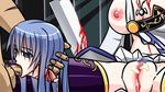  arisu_(zzo900) blue_hair breasts female goddess guro nipples nude purple_eyes reah reah_(ys) virgin ys 