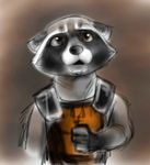  cute ears_down guardians_of_the_galaxy male mammal raccoon rocket_raccoon the30thoffebruary 