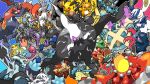  absol aqua_eyes baxcalibur bird black_eyes black_sclera blacknirrow bright_pupils chimecho claws closed_mouth colored_sclera commentary crabominable darkrai electricity english_commentary everyone eyelashes fangs garchomp glimmora golisopod golurk hair_over_one_eye heatran highres ice lucario magearna mega_absol_z mega_baxcalibur mega_chimecho mega_crabominable mega_darkrai mega_garchomp_z mega_glimmora mega_golisopod mega_golurk mega_heatran mega_lucario_z mega_magearna mega_meowstic mega_pokemon mega_raichu_x mega_raichu_y mega_scovillain mega_staraptor mega_tatsugiri mega_zeraora meowstic open_mouth outline pokemon pokemon_(creature) pokemon_focus raichu red_eyes scovillain sharp_teeth smile spikes spoilers staraptor talons tatsugiri teeth tongue tongue_out white_outline white_pupils yellow_eyes yellow_pupils yellow_sclera zeraora 