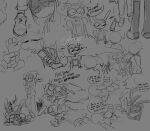 4_fingers absurd_res angry anthro bodily_fluids bottle bruised bruised_face clothed clothing container cross-popping_vein crossdressing dominant dominant_female duo english_text face_slap female fingers fist footwear glitch_productions half-closed_eyes hi_res humanoid jax_(tadc) karnthud lagomorph leporid looking_down maid_headdress maid_uniform male mammal monochrome motion_lines narrowed_eyes nervous nervous_sweat onomatopoeia panicking pinned pinned_to_ground pomni_(tadc) profanity rabbit raised_leg rolling_up_sleeve screaming scribble_eyes servitude shoes slap sound_effects speech_bubble spill spilled_drink stepped_on sweat text the_amazing_digital_circus uniform unimpressed