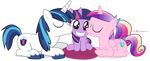  2014 alpha_channel cute dm29 duo equine female feral friendship_is_magic horn horse kissing male mammal my_little_pony pony princess_cadance_(mlp) shining_armor_(mlp) smile twilight_sparkle_(mlp) unicorn winged_unicorn wings 
