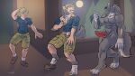 2021 4_toes 5_fingers abs animal_genitalia animal_penis anthro athletic athletic_anthro athletic_human athletic_male balls big_penis biped black_nose blonde_hair blue_eyes bottomwear broad_shoulders bulge canid canine canine_genitalia canine_penis cargo_shorts cheek_tuft chest_tuft claw_growth claw_marks claws clothing clothing_scraps countershade_neck countershading crotch_tuft digitigrade dipstick_toes ears_back erection erection_in_pants erection_under_clothing eyes_closed facial_tuft fangs feet finger_claws fingers fluffy fluffy_fur fluffy_tail footwear forearm_markings full_moon fur fur_growth genitals gloves_(marking) grey_body grey_fur growth hair hand_behind_head hand_on_head hand_on_leg hand_on_own_head hand_on_own_leg head_back hi_res holding_object human human_to_anthro inside knot knotted_penis light lightning_bolt_marking looking_at_moon male mammal mane markings mid_transformation moon moonlight multicolored_body multicolored_fur muscle_growth muscular muscular_anthro muscular_male mythological_canine mythological_creature mythology neck_tuft night nude nude_anthro nude_male open_mouth open_window paws pecs penis phrannd pink_penis pivoted_ears plant plantigrade_to_digitigrade sequence shaded sharp_teeth shirt shoes shorts signature smaller_version_at_source smile snout snout_growth socks solo species_transformation standing t-shirt tail tearing_shirt tearing_shorts tearing_socks teeth thunder_(icewolf91) tight_bottomwear tight_clothing tight_shirt tight_shorts tight_t-shirt tight_topwear toe_claws toes tongue topwear torn_bottomwear torn_clothing torn_footwear torn_shirt torn_shorts torn_socks torn_t-shirt torn_topwear transformation transformation_sequence tree tremble_lines tuft two_tone_body two_tone_fur werecanid werecanine werecreature werewolf white_body white_claws white_fur white_markings window