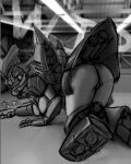  1_eye all_fours armor ass_up big_breasts big_butt breasts butt crawling drqube duo fan_character female gelgoog gundam hangar hi_res huge_breasts humanoid humanoidized living_machine lying_on_ground machine mecha mobile_suit_gundam ms-14j/br_gelgoog_vertex_corvette ms-18nf_titania on_ground presenting robot robot_humanoid slightly_chubby slightly_chubby_female underskirt unfinished unfinished_version wide_hips wings 