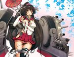  :o bad_id bad_pixiv_id black_hair black_legwear black_panties breasts brown_eyes covered_nipples detached_sleeves flower hair_flower hair_ornament kantai_collection large_breasts long_hair looking_at_viewer miniskirt oriental_umbrella panties pleated_skirt ponytail red_skirt red_umbrella shijou_mako single_thighhigh skirt solo thighhighs umbrella underwear very_long_hair wardrobe_malfunction yamato_(kantai_collection) 