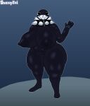 2026 5_fingers accessory anthro areola belly big_areola big_breasts big_collar big_eyes big_mouth_(anatomy) big_nipples biped black_areola black_body black_breasts black_collar black_eyes black_nipples black_scar blue_background bottomless bottomless_anthro bottomless_female breasts chain_chomp clothed clothing collar colored curvy_figure dark_areola dark_body dark_nipples detailed_background digital_drawing_(artwork) digital_media_(artwork) digitigrade erect_nipples facial_scar feet female female_anthro fingers front_view full-length_portrait genitals gigi_(thecoatl034) glistening glistening_areola glistening_arms glistening_belly glistening_body glistening_breasts glistening_legs glistening_nipples glistening_thighs grin hand_on_hip hi_res huge_areola huge_breasts huge_nipples huge_thighs humanoid humanoid_hands innie_vulva mario_bros mature_anthro mature_female monotone_body monotone_breasts nintendo nipples not_furry nude nude_anthro nude_female nude_humanoid plump_labia portrait pose scar shaded sharp_teeth simple_background simple_eyes slightly_chubby slightly_chubby_female slightly_chubby_humanoid small_head smile snowyboiwhomakestuff solo spiked_collar spikes standing straight_legs teeth thick_thighs three-quarter_view topless topless_anthro topless_female voluptuous voluptuous_female voluptuous_humanoid vulva white_sclera wide_hipped_female wide_hipped_humanoid wide_hips x_scar