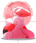  1girl breasts creatures_(company) fdokkaku furry game_freak gen_3_pokemon nintendo pokemon red_eyes solo zangoose 