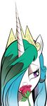  2014 absurd_res alpha_channel amorecadenza equine female feral flower friendship_is_magic hi_res horn mammal my_little_pony princess_celestia_(mlp) rose solo winged_unicorn wings 