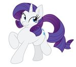  absurd_res alpha_channel equine female feral friendship_is_magic hi_res horn horse mamandil mammal my_little_pony pony rarity_(mlp) unicorn 