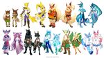  6+boys 6+girls abs animal_ear_piercing animal_ears animal_nose aqua_hair barefoot bell belt black_boots black_skin blonde_hair blue_eyes blue_fur blue_hair blue_skin bob_cut bodysuit boots bow breasts brown_bag brown_boots brown_dress brown_eyes brown_fur brown_hair brown_shirt capelet cetacean_tail child china_dress chinese_clothes cleavage closed_mouth coattails colored_sclera colored_skin crop_top dark-skinned_female dark-skinned_male dark_skin diving_suit dress earrings eevee eevee_ears eevee_tail elizabethan_collar_(fashion) espeon evolutionary_line facial_hair fang fins fire fish_tail flareon fluffy forehead_jewel forked_tail full_body fur-trimmed_boots fur-trimmed_dress fur_trim girly_boy glaceon goatee green_shorts green_socks grin hair_bow hair_bun head_fins heterochromia high_collar highres ice_skates japanese_clothes jewelry jingle_bell jolteon katherine_murray kimono knee_boots leaf leafeon lips long_hair looking_at_viewer low-tied_sidelocks magical_boy magical_girl mechanical_arms monster_girl multicolored_hair multiple_boys multiple_girls muscular muscular_male navel neck_fur nipples obi off-shoulder_shirt off_shoulder one-piece_swimsuit open-toe_boots ouji_fashion pants pectorals personification pink_hair plant_clothing plant_girl pocket pokemon pokemon_(creature) ponytail puffy_shorts purple_eyes purple_hair purple_pants purple_sclera purple_shorts purple_skin red_eyes red_skin ribbon sandals sash scar scar_across_eye scar_on_face shirt short_hair shorts sidelocks simple_background single_mechanical_arm skates sleeveless sleeveless_shirt smile socks spiked_hair standing swimsuit sword sylveon t-shirt tail tailcoat tomboy topless_male two-tone_dress two-tone_hair two-tone_shirt umbreon vaporeon weapon wetsuit white_background white_dress white_eyes white_hair white_shirt white_skin winter_clothes yellow_capelet yellow_fur yellow_skin 