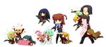  6+girls angry animal_ears apron armband asmodeus bad_id bad_pixiv_id beelzebub belphegor black_hair blonde_hair blue_hair bow brown_hair bunny_ears chibi chiester410 chiester45 chiester_sisters cookie drill_hair food green_hair hair_bobbles hair_ornament jacket leviathan_(umineko) long_hair lucifer mammon meimone monocle multiple_girls pink_hair red_hair ronove satan short_hair showgirl_skirt side_ponytail skirt stakes_of_purgatory tears thighhighs twintails umineko_no_naku_koro_ni ushiromiya_ange very_long_hair 