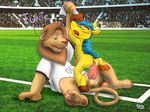  armadillo brazil cup erection feline fifa football forced fuleco gay germany goleo lion male mammal mascot penis puggy rape soccer 
