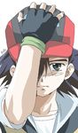  1boy black_hair cap pokemon pokemon_(anime) satoshi_(pokemon) 