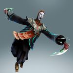  absurdres full_body gradient gradient_background highres male_focus official_art solo the_legend_of_zelda the_legend_of_zelda:_twilight_princess zant zelda_musou 