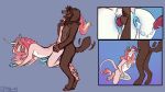 2020 absurd_res anal anal_penetration animal_genitalia animal_penis anthro anthro_on_anthro anthro_penetrated anthro_penetrating anthro_penetrating_anthro anus ass_to_mouth balls blue_body blue_penis bodily_fluids brown_body brown_fur brown_hair butt canid canine canine_genitalia canine_penis canis close-up countershade_balls countershade_butt countershade_genitalia countershade_neck countershade_torso countershading cum cum_from_ass cum_in_ass cum_inside cum_on_penis cum_while_penetrated cumshot cutaway domestic_dog dripping duo ejaculation equid equine equine_genitalia equine_penis erection feathering from_behind_position fur genital_fluids genitals hair hi_res holding_knot_root horn james_(zzamamee) kneeling knot knotted_penis knotting leaking_cum licking looking_pleasured male male/male male_anthro male_penetrated male_penetrating male_penetrating_male mammal mane masturbation meldritchhorror multi_nipple mythological_creature mythological_equine mythology nipples nude nude_anthro nude_male open_mouth open_smile oral penetration penile penile_penetration penis penis_in_ass penis_lick pink_body pink_fur pink_hair poodle precum precum_drip pubes raised_tail red_eyes red_penis sex simple_background smile standing standing_doggystyle tail tail_grab tail_motion tailwag tongue tongue_out treppan_(character) unicorn unknotting white_body white_fur