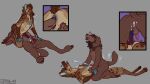 2020 absurd_res anal anal_penetration animal_genitalia animal_penis anthro anthro_on_anthro anthro_penetrated anthro_penetrating anthro_penetrating_anthro anus balls blue_penis bodily_fluids brown_body brown_fur brown_hair canid canine canine_genitalia canine_penis canis close-up cowgirl_position cum cum_from_ass cum_in_ass cum_inside cum_on_penis cum_while_penetrated cumshot cutaway domestic_dog duo ear_piercing ear_stud ejaculation erection eyes_closed facial_hair from_front_position fur gauged_ear genital_fluids genitals goatee grey_background hair heart_symbol hi_res hyena industrial_piercing kneeling knot knotted_penis leaking_cum looking_pleasured lying male male/male male_anthro male_penetrated male_penetrating male_penetrating_male mammal markings masturbation meldritchhorror nonbinary_(lore) nude nude_anthro nude_male on_back on_bottom on_top open_mouth oral pawpads penetration penile penile_penetration penis penis_in_ass piercing pink_penis poodle raised_tail red_penis rimming sex sheath simple_background sketch_page spots spotted_body spotted_fur tail tail_motion tailwag tan_body tan_fur teal_body teal_fur treppan_(character)