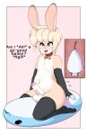 absurd_res ahegao anal anal_fluids anal_masturbation anal_penetration anthro armwear balls blonde_hair blue_eyes blush bodily_fluids buttplug clothing collar dipstick_ears dipstick_fingers dipstick_tail domestic_rabbit ear_markings english_text erection eye_roll fur genitals hair hi_res inflatable inflatable_ride lagomorph legwear leporid looking_pleasured male mammal markings masturbation multicolored_body multicolored_ears multicolored_fur navel orange_body orange_fur oryctolagus pawpads penetration penis plug_(sex_toy) rabbit raised_tail sex_toy shortstack shortstack_male simple_background solo tail tail_markings text two_tone_body two_tone_fur whiskers white_body white_fur yngwie_(zelripheth) zelripheth