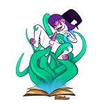 2020 anal anal_penetration animal_genitalia animal_penis anthro balls bear book bryn_(polar_bear) canine_genitalia canine_penis clothing erection fur genitals green_body hair hat headgear headwear hi_res knot knotted_penis magic magic_user male male_anthro mammal meldritchhorror mostly_nude mostly_nude_anthro mostly_nude_male open_mouth open_smile pawpads penetration penis pink_body pink_fur pink_hair pink_penis polar_bear sex shaking sheath smile solo spread_legs spreading summoning teeth tentacle_in_ass tentacle_penetration tentacle_sex tentacles tongue ursine white_body white_fur witch_hat