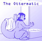  bathroom female hair invalid_color invalid_tag lord_magicpants mammal monochrome mustelid nude otter paws short sketch the_ottermatic towel transformation 
