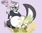  2025 ambiguous_gender annoyed anon anthro big_butt big_dom_small_sub blush bottomless breasts butt cafebrappe canid canid_demon canine clothed clothing collar demon digital_media_(artwork) dominant dominant_anthro dominant_female duo empty_eyes enjoying_farts facesitting fart fart_cloud fart_fetish farting_on_another farting_on_face female female/ambiguous female_on_top footwear frown grey_anus grey_hair hair happy hellaverse hellhound helluva_boss hi_res human human_on_anthro insult interspecies knee_highs knee_socks kneeling larger_anthro larger_female legwear lidded_eyes looking_away loona_(helluva_boss) mammal mythological_canine mythological_creature mythology narrowed_eyes on_top open_mouth open_smile raised_tail rear_view red_sclera reluctant seiza sharp_teeth shirt simple_background sitting sitting_on_another size_difference smaller_ambiguous smaller_human smile snarling socks speech_bubble submissive submissive_ambiguous submissive_human tail talking_to_another teeth topwear white_body 