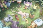  :o aipom artist_name ball basket blue_eyes bonsly box character_doll claws closed_eyes crayon day doll drawing_(action) drawing_(object) drum flower grass highres hitmontop holding holding_crayon hoppip instrument lapras leaf lying meowth mew_(pokemon) nidoran nidoran_(female) nidoran_(male) no_humans numel omochi_(aoi_guruguru) on_ground on_stomach open_mouth orange_flower outdoors paper pikachu pink_flower pokemon pokemon_(creature) politoed purple_flower red_eyes red_flower rock rocking_horse shuckle signature sleeping smeargle swablu teapot teddiursa toy toy_block u_u watermark white_flower yellow_eyes yellow_flower 