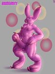  balloon creepy inflatable lagomorph male mammal mot penis rabbit rubber shiny smaller_version_at_the_source 
