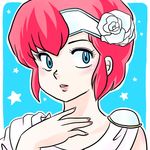  artist_request blue_eyes elle_de_rosenbach female solo star stars urusei_yatsura urusei_yatsura_only_you 