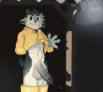 2026 4_fingers anthro artist_name balls belly big_balls big_butt big_penis black_body black_eyes black_fur black_horn black_nose black_tail bodily_fluids boots bottomless bottomless_anthro bottomless_male bovid bus_stop butt caprine closed_smile clothed clothing coat colored darkened_balls darkened_genitalia darkened_penis detailed_background digital_drawing_(artwork) digital_media_(artwork) dripping ear_piercing english_text erection fingers floppy_ears footwear front_view fur genital_fluids genitals gesture glans glistening glistening_balls glistening_belly glistening_body glistening_eyes glistening_genitalia glistening_glans glistening_penis glistening_skin glistening_thighs goat grey_balls grey_body grey_fur grey_penis hi_res horn huge_penis humanoid_genitalia humanoid_penis male mammal meatshaq mouth_closed multicolored_body multicolored_fur navel nude penile penis piercing precum precum_drip precum_string public public_nudity rainboots raincoat raining raised_clothing raised_topwear shaded shoes signature slim_anthro smile solo standing tail text thick_thighs topwear waving waving_at_viewer wet wet_body wet_fur white_body white_fur white_sclera yellow_boots yellow_clothing yellow_footwear yellow_topwear