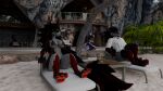 16:9 3d_(artwork) 4k absurd_res alcohol anthro areola areola_slip aunt_(lore) aunt_and_nephew_(lore) belt_bra beverage big_breasts bikini black_body black_fur blender_(artwork) body_chains breasts butt canid canid_demon canine claws clothed clothing cocktail colored_nails cousins_(lore) demon detailed_background digital_media_(artwork) ear_piercing eyebrow_piercing eyelashes eyeliner eyeshadow facial_piercing father_(lore) father_and_child_(lore) father_and_son_(lore) female freckled_arms freckled_breasts freckled_butt freckled_chest freckled_face freckled_legs freckled_shoulders freckles fur grandchild_(lore) grandfather_(lore) grandparent_(lore) group heart_(marking) hellhound heterochromia hi_res highlights_(coloring) hound_(hound_helldan) hound_helldan hybrid jennifer_(hound_helldan) jewelry john_(hound_helldan) lying makeup male mammal markings mother_(lore) mother_and_child_(lore) mother_and_son_(lore) mythological_canine mythological_creature mythology nails natural_breasts nephew_(lore) nose_piercing nose_ring novabeast on_back parent_(lore) parent_and_child_(lore) parent_and_son_(lore) partially_clothed paw_markings piercing purple_claws purple_eyeliner purple_eyes purple_eyeshadow purple_highlights purple_makeup purple_markings red_body red_claws red_eyeliner red_eyes red_fur red_highlights red_nails ring_piercing sibling_(lore) son_(lore) stella_(hound_helldan) swimwear tail two-piece_swimsuit watermark white_body white_fur widescreen