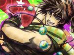  blue_eyes bola_(weapon) brown_hair jojo_no_kimyou_na_bouken joseph_joestar_(young) male_focus maruten scarf solo 