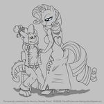  anthro anthrofied bdsm bondage bound friendship_is_magic my_little_pony nipples pinching rarity_(mlp) smudge_proof spike_(mlp) 