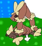  big_butt black_legwear butt cotton female fluffy lagomorph legwear looking_at_viewer looking_back lopunny mammal mega_evolution mega_lopunny nintendo open_mouth pantyhose pok&eacute;mon pull_down pussy rabbit smile solo stockings thunderfap video_games voluptuous 