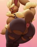  anus female fur lagomorph looking_at_viewer lopunny mammal mega_lopunny nintendo pok&eacute;mon pussy sunibee video_games 