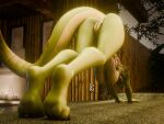 2026 3_toes 3d_(artwork) all_fours anthro anthrofied asian ass_up back_tattoo big_tail breasts buddha candle casual_nudity claws digital_media_(artwork) digitigrade dreamworks feet female fence full-length_portrait genitals green_body green_scales hanging_breasts hi_res impaer_jaster incense incense_stick kung_fu_panda master_viper medium_breasts nipples non-mammal_breasts non-mammal_nipples non-mammal_vulva outdoor_nudity outside plant portrait rear_view reptile scales scalie sculpture snake solo statue stretching tail tail_tattoo tattoo thick_tail toes tongue tongue_out tree viper vulva watermark wide_hips wood