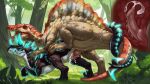 16:9 bodily_fluids cum cum_in_vagina cum_inside dinosaur doggystyle duo female feral feral_on_feral feral_penetrated feral_penetrating feral_penetrating_feral from_behind_angle from_behind_position genital_fluids genitals glowing glowing_body glowing_horn hi_res horn indoraptor internal jurassic_park jurassic_world knot knotted_penis knotting male male/female penetration penis prehistoric_species rawr reptile saurischian scalie sex spinosaurid spinosaurus tail_spines theropod universal_studios vaginal vaginal_fluids vaginal_penetration widescreen wrapping_tails