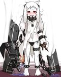 aircraft airplane bare_shoulders barefoot beize_(garbage) black_panties bruise crying defeat highres injury kantai_collection long_hair looking_at_viewer machinery messy_hair mittens navel northern_ocean_hime panties purple_blood red_eyes shinkaisei-kan side-tie_panties solo tears torn_clothes underwear wavy_mouth white_hair white_skin 