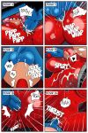  2:3 absurd_res anal anal_penetration anthro anus archie_comics balls barbell_piercing big_balls big_breasts big_penis blush bodily_fluids breasts comic cum cum_in_ass cum_in_mouth cum_in_vagina cum_inside cum_on_breasts cybernetics cyborg deep_throat duo echidna ejaculation eulipotyphlan european_hedgehog fellatio female genital_fluids genitals hedgehog hi_res huge_breasts lien-da looking_pleasured machine male male/female mammal moan mobian_monster monotreme narrowed_eyes neck_bulge nipple_piercing nipples oral oral_penetration penetration penile penis piercing sega sex smile sonic_the_hedgehog sonic_the_hedgehog_(archie) sonic_the_hedgehog_(comics) sonic_the_hedgehog_(series) speech_bubble sweat sweatdrop time_skip vaginal vaginal_fluids vaginal_penetration vaginal_squirting vulva 