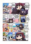  >_< 4girls absurdly_long_hair akemi_homura akuma_homura alternate_language animal_ear_headwear animal_ears annoyed argyle_clothes argyle_thighhighs armlet arms_behind_head bag bare_shoulders beach beach_towel beanie black_hair black_shoes black_wings blue_bag blue_eyes blue_hair blue_sky blush_stickers book bow brown_eyes brown_hat brown_shoes buttons cat_ears center_opening chair chest_jewel chibi cleavage_cutout clenched_hands cloak closed_mouth clothing_cutout cloud coconut collar crossed_legs detached_collar determined dot_nose dress earflap_beanie elbow_gloves emphasis_lines energy_wings english_text exercising eyelashes fake_animal_ears feather-trimmed_dress feathered_wings folding_chair frilled_dress frilled_gloves frilled_sleeves frills frown fur-trimmed_cloak fur_trim gem gloves hair_bow hair_ribbon hair_through_headwear hairband hat heterochromia high_collar highres holding holding_book jewelry jitome juliet_sleeves kaname_madoka knees_up lace-trimmed_shirt lace-trimmed_sleeves lace_trim light_frown long_dress long_hair long_sleeves magical_girl mahou_shoujo_madoka_magica mahou_shoujo_madoka_magica:_hangyaku_no_monogatari mahou_shoujo_madoka_magica_magia_exedra miki_sayaka mitakihara_school_uniform momoe_nagisa motion_lines multiple_girls ocean official_art on_chair open_mouth orange_cloak outline outstretched_arm palm_tree papa_(shimeguru) pink_gem pink_hair pink_thighhighs pink_wings puffy_sleeves purple_collar purple_dress purple_eyes purple_gloves purple_thighhighs red_bow red_hairband red_ribbon ribbon running school_bag school_uniform shirt shoes short_dress short_hair short_sleeves sit-up sitting sky sleeve_cuffs space_print speech_bubble speed_lines spread_wings starry_sky_print strapless strapless_dress surprised suspenders sweatdrop tailcoat thighhighs towel training training_montage tree two-sided_dress two-sided_fabric two_side_up ultimate_madoka v-shaped_eyebrows very_long_hair wavy_mouth white_bow white_dress white_gloves white_hair white_outline white_shoes white_thighhighs wings yellow_eyes yellow_shirt 