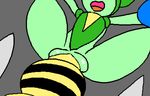  animated beedrill female games lying male mark_m nintendo on_back penetration penis pok&eacute;mon pussy roselia sex straight vaginal vaginal_penetration video_games 