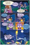 anthro blaze_the_cat blush blushing_profusely clothing comic dialogue domestic_cat elemental_manipulation embarrased_female embarrassed eulipotyphlan felid feline felis female fire fire_manipulation footwear green_eyes group hair hand_holding hand_on_cheek heart_symbol hedgehog hero hi_res high_heels lagomorph lamp lantern leporid lua_ink male male/female mammal moon night outside paper_lantern ponytail princess rabbit romantic romantic_ambiance romantic_couple royalty sega shoes shout smile sonic_the_hedgehog sonic_the_hedgehog_(series) speech_bubble text trio vanilla_the_rabbit yellow_eyes