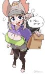 anthro appoco backpack big_breasts blue_eyes bodily_fluids bottomwear bra breasts carrie_(appoco) cleavage clothed clothing delivery_(commerce) delivery_employee dialogue digitigrade english_text female food fur genital_fluids hair hat headgear headwear hi_res holding_bag holding_food holding_object knock-kneed legwear looking_at_viewer mammal meme meme_clothing mouse murid murine nipple_outline omorashi open_mouth open_smile paws peeing ponytail rodent scrunchie skirt smile solo stockings sweater text toeless_legwear toeless_stockings topwear underwear urine urine_on_leg virgin_killer_sweater visor_cap wet wet_bottomwear wet_clothing wet_skirt wetting whiskers white_body white_fur white_hair
