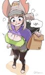 absurd_res anthro appoco backpack big_breasts blue_eyes blush bodily_fluids bottomwear bra breasts carrie_(appoco) cleavage clothed clothing delivery_(commerce) delivery_employee dialogue digitigrade female food fur genital_fluids hair hat headgear headwear hi_res high-angle_view holding_bag holding_food holding_object knock-kneed legwear mammal meme meme_clothing mouse murid murine nipple_outline omorashi open_mouth open_smile paws peeing ponytail rodent scrunchie skirt smile solo steam stockings sweater text toeless_legwear toeless_stockings topwear underwear urine urine_on_leg urine_pool virgin_killer_sweater visor_cap wet wet_bottomwear wet_clothing wet_skirt wetting whiskers white_body white_fur white_hair